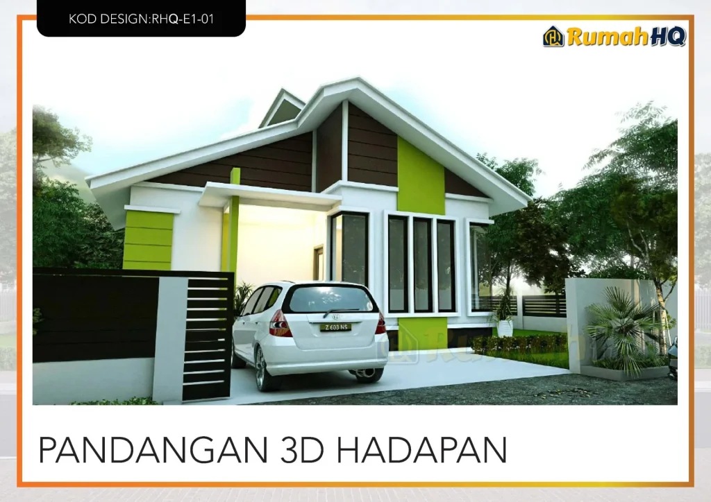 Rekabentuk Design Rumah RHQ E1 01 2