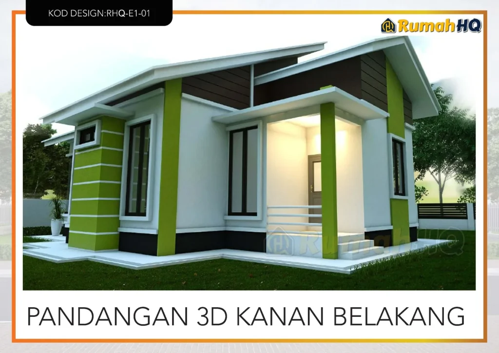 Rekabentuk Design Rumah RHQ E1 01 5