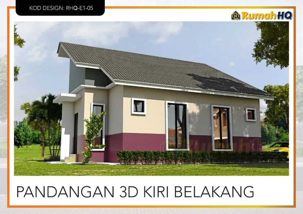 Rekabentuk Design Rumah RHQ E1 05 5