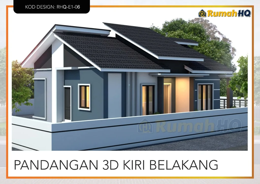 Rekabentuk Design Rumah RHQ E1 06 5